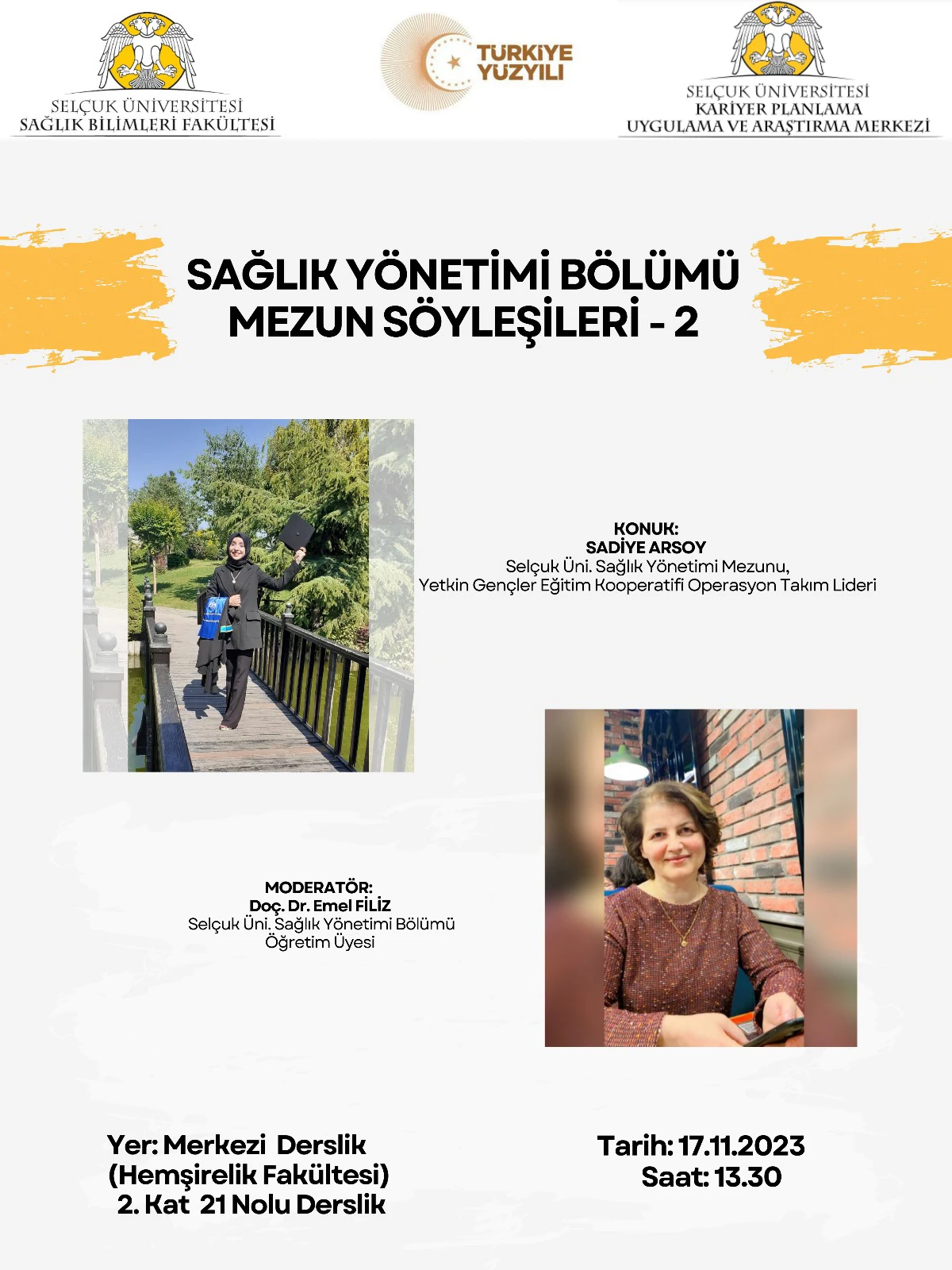 Sağlık Yönetimi Bölümü Mezun Söyleşileri-2